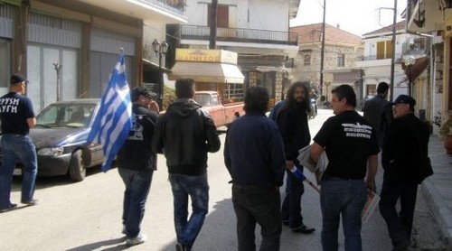 Ένταση σε συγκέντρωση της Χρυσής Αυγής στο Π. Φάληρο