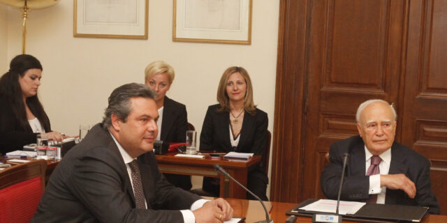 Τα πρακτικά της σύσκεψης Παπούλια-Καμμένου