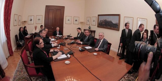 Τα πρακτικά της σύσκεψης των αρχηγών την Τετάρτη