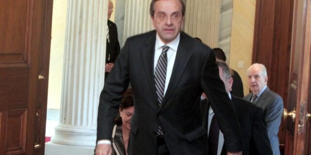 Σαμαράς: “Πέσαμε πάνω σε δυνάμεις αλαζονείας”