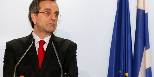 Σαμαράς: Κυβέρνηση πολιτικών και όχι τεχνοκρατών