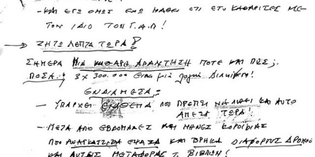 Ημερολόγια: Ο Άκης Τσοχατζόπουλος ήλπιζε σε πολιτική παρέμβαση