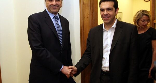 Ντιμπέιτ Σαμαρά-Τσίπρα προτείνει η ΝΔ