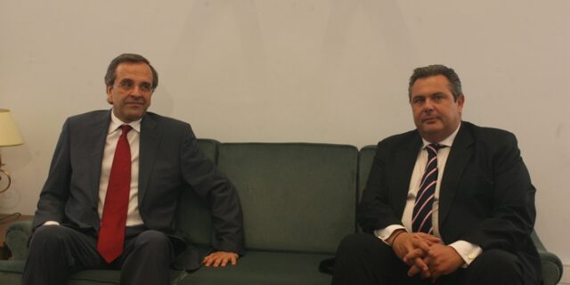 Καμμένος: Δε συναινώ στην πρωθυπουργία Σαμαρά