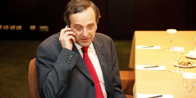 Τηλεφωνική επικοινωνία Σαμαρά – Μέρκελ