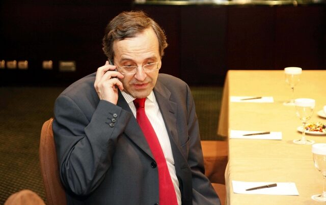 Τηλεφωνική επικοινωνία Σαμαρά – Μέρκελ