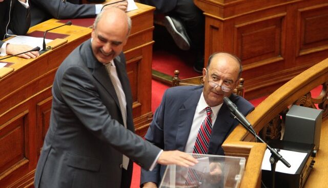 Πρόεδρος της Βουλής ο Β. Μεϊμαράκης με ρεκόρ ψήφων