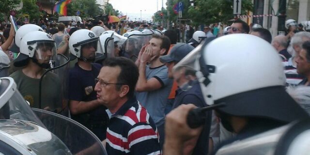 Ένταση στο Gay Pride στη Θεσσαλονίκη