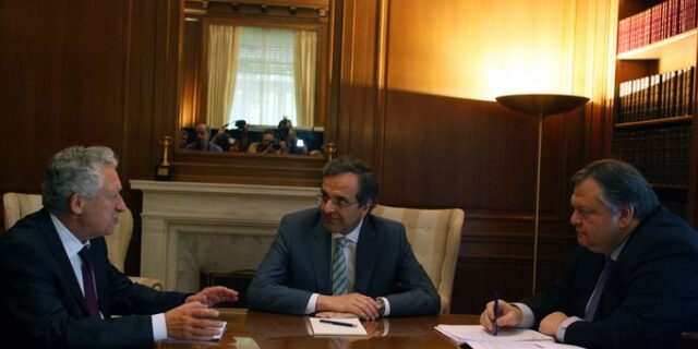 Η συμφωνία πίσω από την κυβέρνηση ΝΔ-ΠΑΣΟΚ-ΔΗΜΑΡ