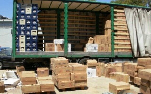 Μισό εκατομμύριο λαθραία τσιγάρα στη Μεσσηνία