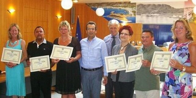 Βράβευση Γερμανών για την επί σειρά ετών προτίμηση τους στην Κρήτη