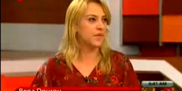 Η Ρένα Δούρου στην τηλεόραση της Βενεζουέλας