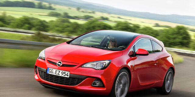 Opel Astra GTC. Κέρδισε βραβείο σχεδιασμού red dot