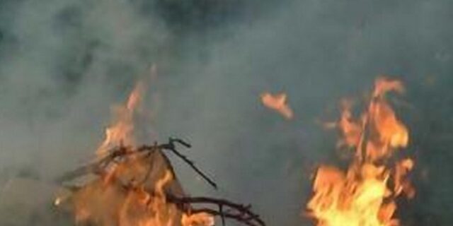 Κυνηγούσαν όλη τη νύχτα τον εμπρηστή στον Πύργο