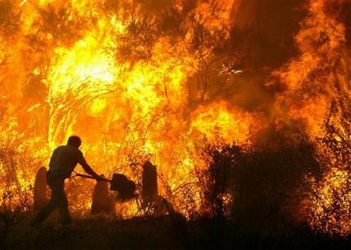 Πυρκαγιά στον Κάλαμο Αττικής