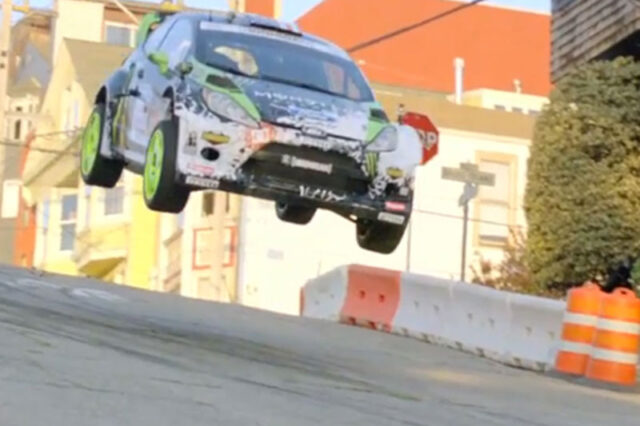 Ο Ken Block τρελαίνει κόσμο στους δρόμους του Σαν Φρανσίσκο