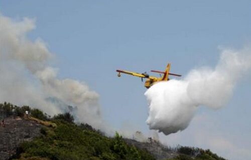 Μεγάλη φωτιά στη Ζάκυνθο και με ανέμους επτά μποφόρ