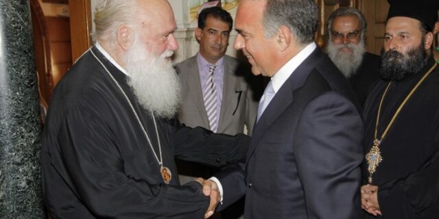 Συνάντηση Ιερώνυμου-Αρβανιτόπουλου