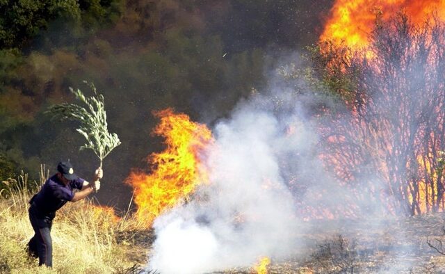 Πυρκαγιά στη Μεγαλόπολη με έξι τραυματίες