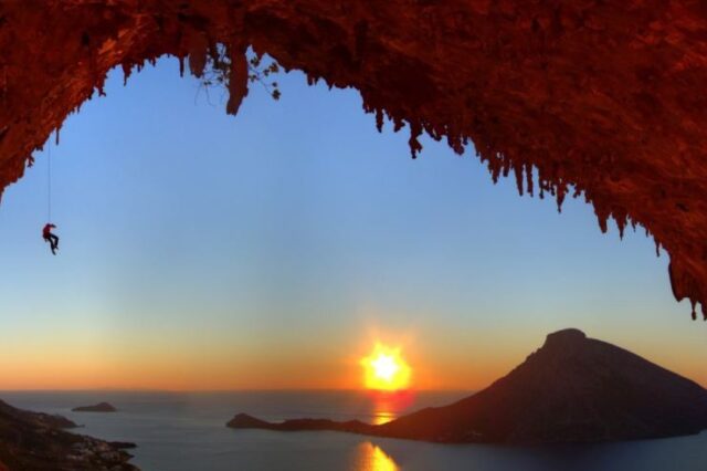 Διεθνής προορισμός για αναρριχητές η Grande grotta της Καλύμνου