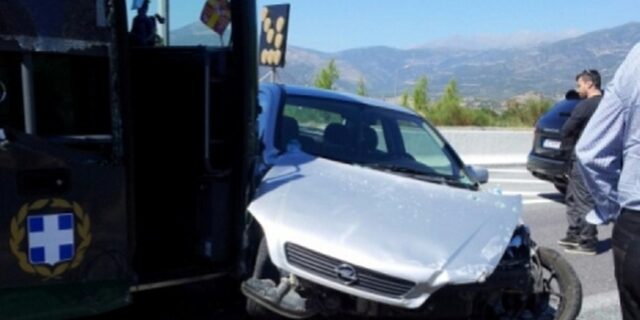 Τροχαίο με λεωφορείο του ΚΤΕΛ Ημαθίας