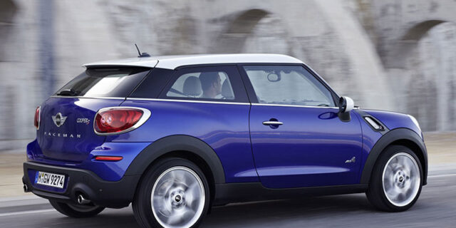 Mini Paceman. Κουπέ με αίσθηση κάρτ στο δρόμο
