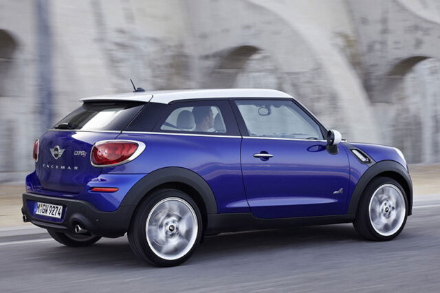 Mini Paceman. Κουπέ με αίσθηση κάρτ στο δρόμο