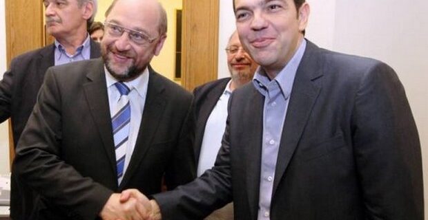 Τσίπρας: “Είναι ο Σουλτς υποψήφιος των Σοσιαλδημοκρατών ή της Μέρκελ;”