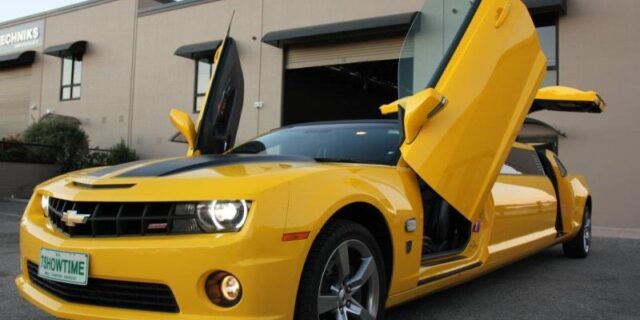 Chevrolet Camaro Limo. Για μελλόνυμφους και όχι μόνο