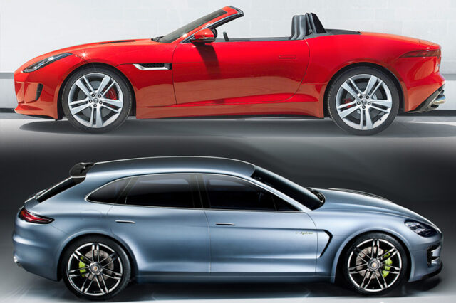 Jaguar F-Type VS Porsche Panamera Sport Turismo