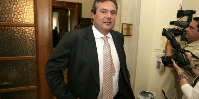 Καμμένος: Η κυβέρνηση ήθελε δυο προδότες και τους βρήκε