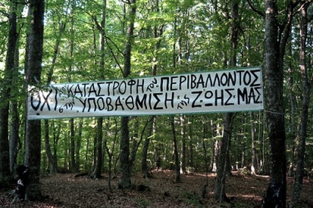 ΥΠΕΚΑ: Εντολή να κοπεί όλο το δάσος των Σκουριών