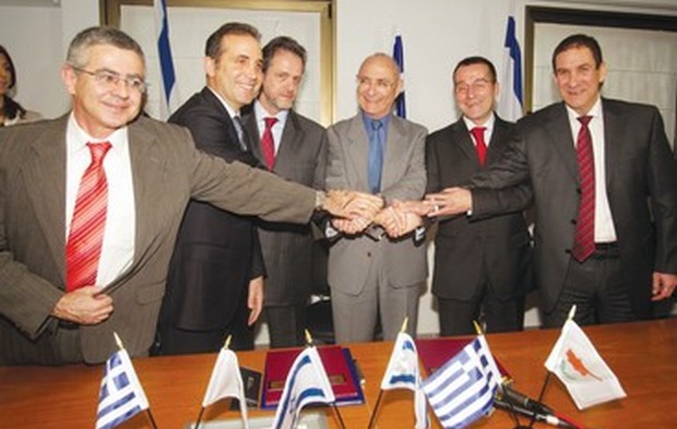 Σύσταση ομάδων εργασίας Ελλάδας – Κύπρου – Ισραήλ για θέματα ενέργειας