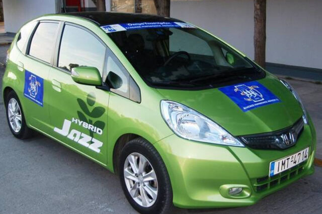 Honda Jazz Hybrid. Πλοηγός στον 30ο Μαραθώνιο