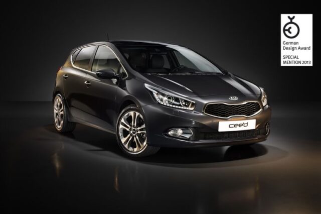 Νέο Kia cee’d. Κέρδισε το γερμανικό βραβείο σχεδιασμού 2013