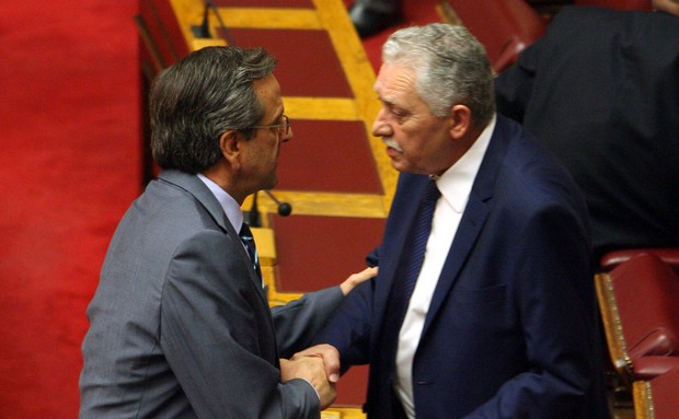 Κουβέλης: Στηρίζει Σαμαρά, δεν ψηφίζει εργασιακά
