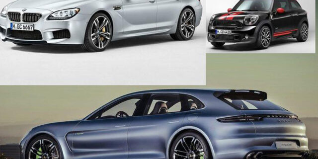 BMW M6 Coupe Gran, MINI Paceman JCW, Porsche Panamera Sport Turismo. Αναζητώντας το διαφορετικό