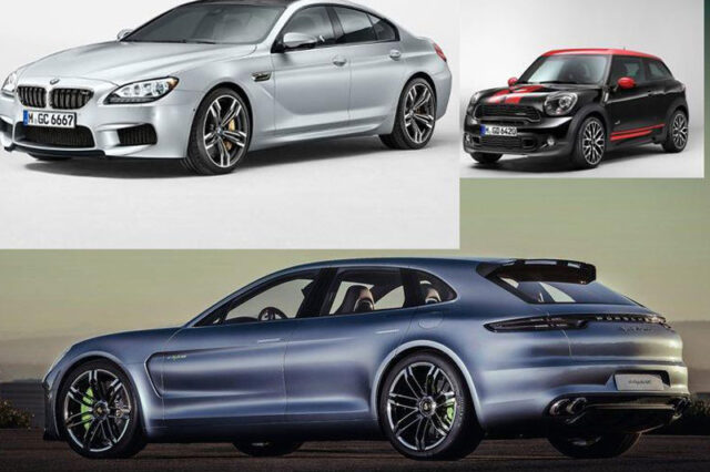 BMW M6 Coupe Gran, MINI Paceman JCW, Porsche Panamera Sport Turismo. Αναζητώντας το διαφορετικό