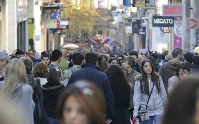 Ελλάδα: 10.815.197 άτομα ο μόνιμος πληθυσμός