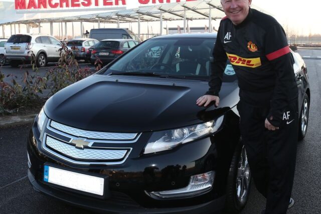 Ένα Chevrolet Volt δώρο για τον σερ Άλεξ Φέργκιουσον