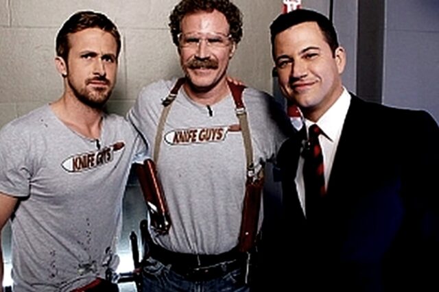 Ryan Gosling alert: σε τηλεμάρκετινγκ μαχαιριών στον Jimmy Kimmel!
