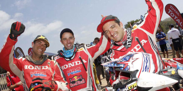 Τερμάτισαν και οι 3 αναβάτες της Team HRC στο Dakar Rally 2013