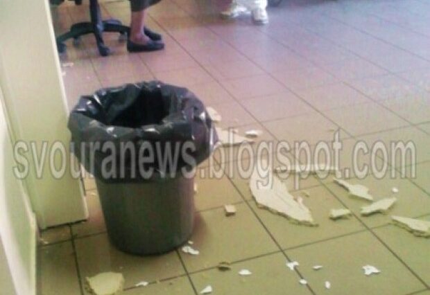 Κατέρρευσε το ταβάνι σε δημόσιο νοσοκομείο
