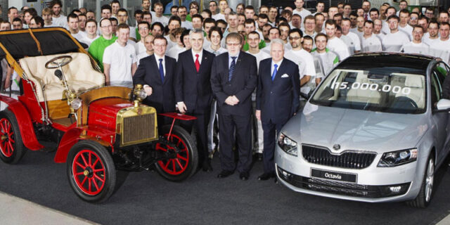 ŠKODA. Η παραγωγή της ξεπέρασε τα 15 εκατομμύρια αυτοκίνητα