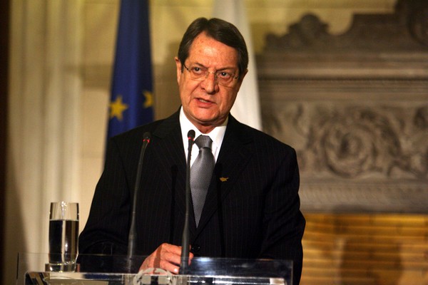 Αναστασιάδης: Πακέτο 12 μέτρων για την κυπριακή οικονομία