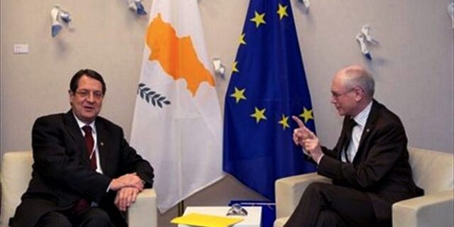 Ολοκληρώθηκε η συνάντηση Αναστασιάδη με Ρομπάι και Μπαρόζο