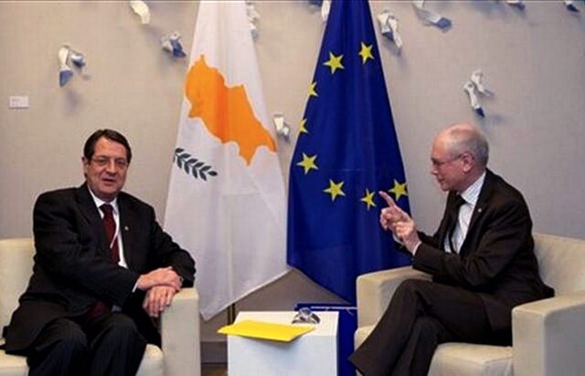 Ολοκληρώθηκε η συνάντηση Αναστασιάδη με Ρομπάι και Μπαρόζο