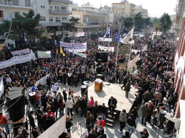 Η φωνή χιλιάδων κατά της εξόρυξης χρυσού ακούστηκε στην Αλεξανδρούπολη