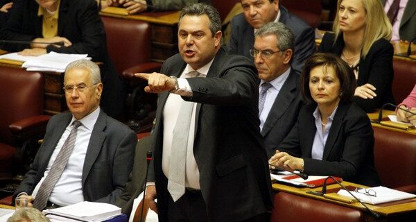 Βουλή: Kόντρα Καμμένου-Χρυσοχοΐδη για τον αδελφό του Γ.Παπανδρέου