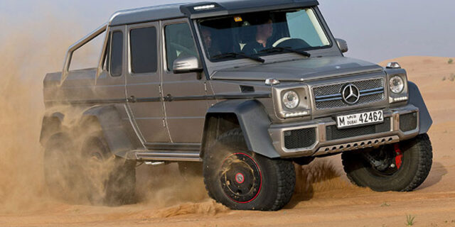 Mercedes G63 AMG 6×6. Το απόλυτο off-road βρίσκεται κοντά στην παραγωγή